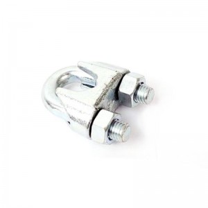 Clip per cavo malleabile tipo USA zincato