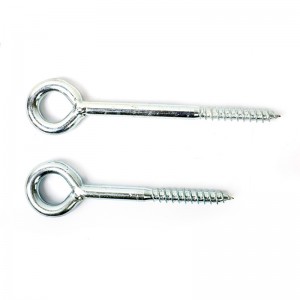 Vite ad occhio bianco placcato in zinco con diaframma 23mm