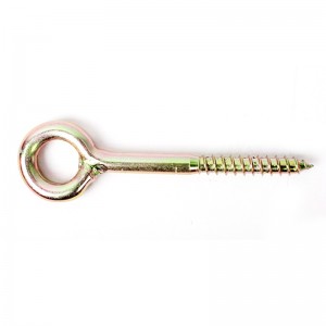 Eye Lag Screw Eye Dia 23mm giallo placcato
