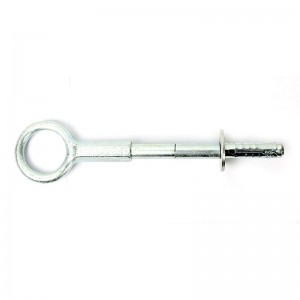 Bulloni ad anello per ponteggi Eye Forgiato con perni filettati e rondella e morsetto M12 X 270